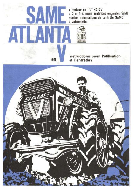 Same Atlanta manuel utilisateur