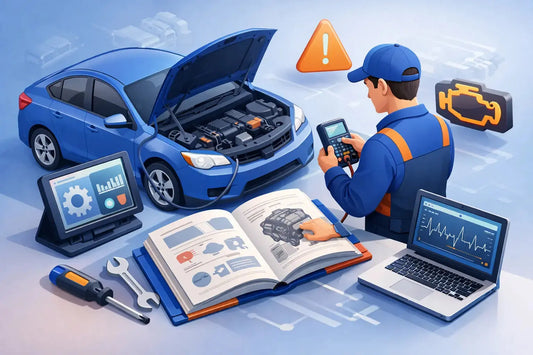 Comment diagnostiquer avec un manuel service