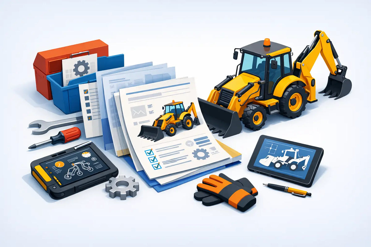 Meilleurs documents maintenance tractopelle