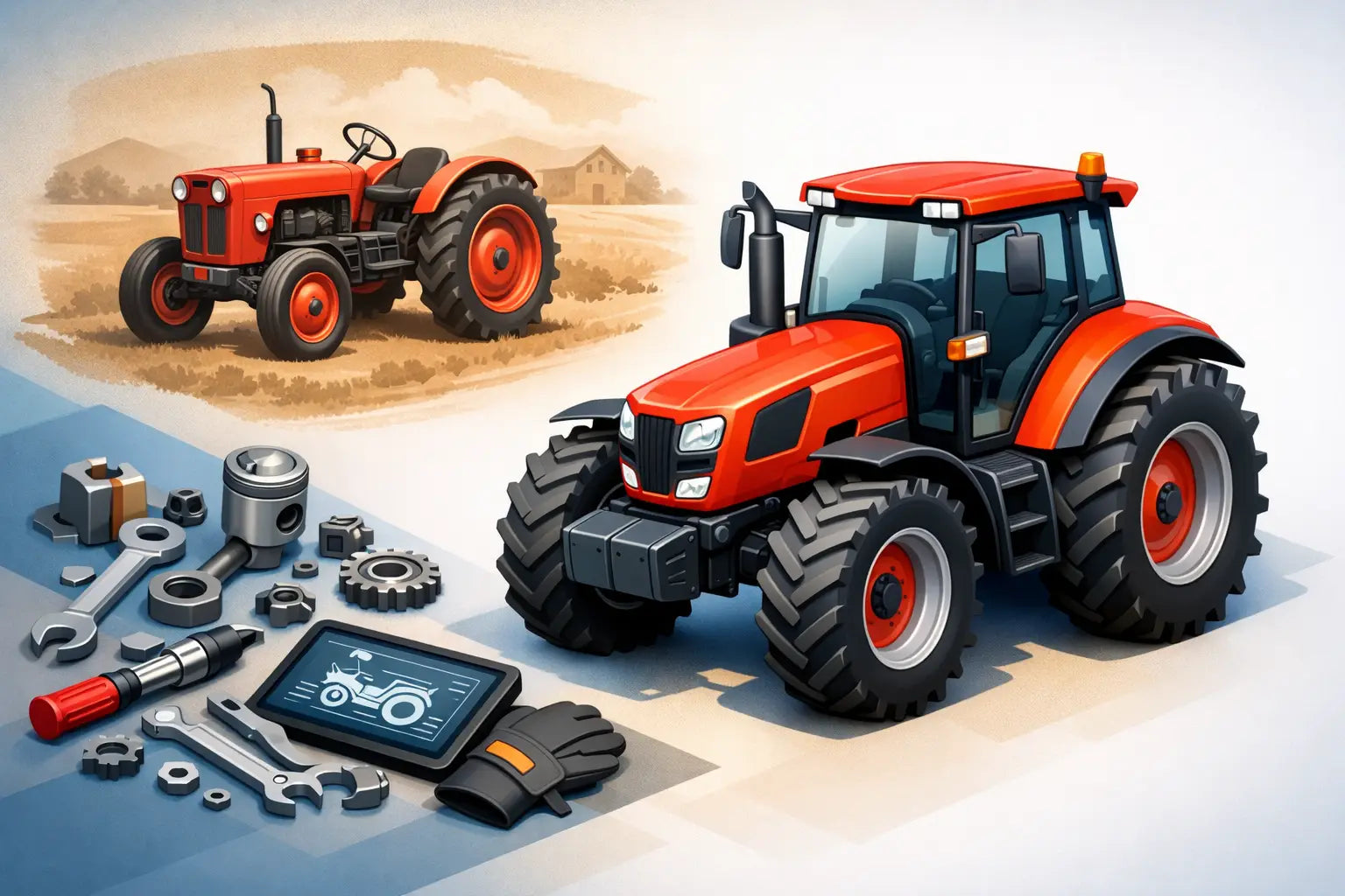 Tracteurs SAME, histoire et comment les réparer