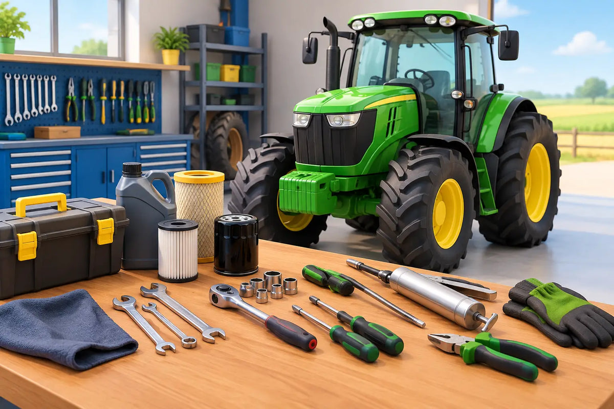 Les outils d’entretien du tracteur à prévoir