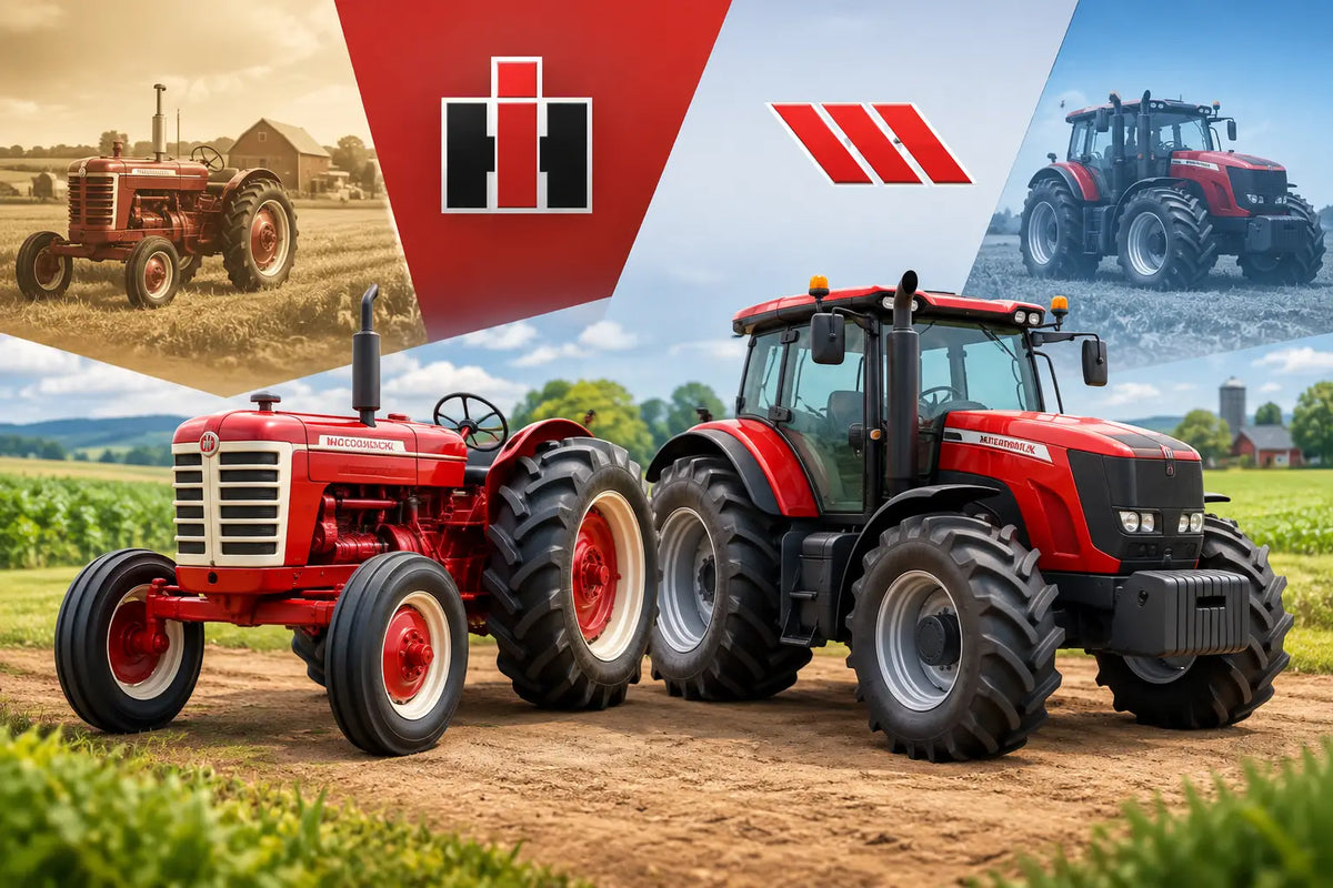 McCormick et International : histoire des tracteurs