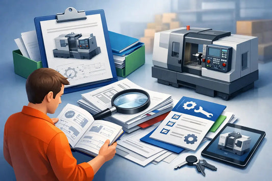 Choisir la documentation d’une machine d’occasion