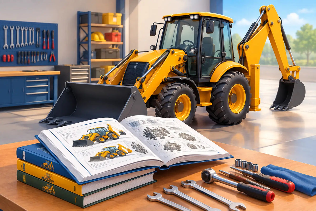 Meilleurs manuels tractopelles pour bien réparer