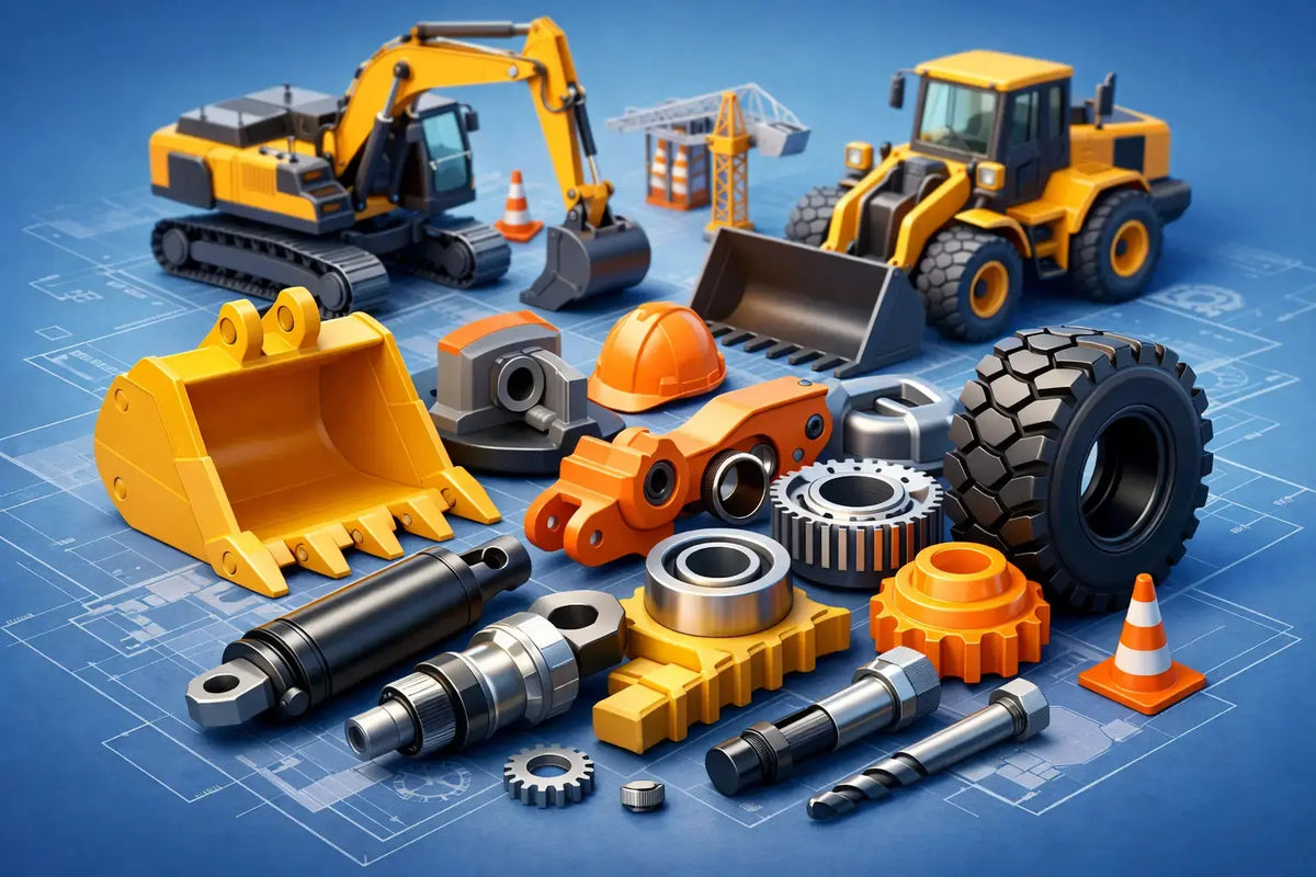 Guide pièces détachées pour matériel de chantier