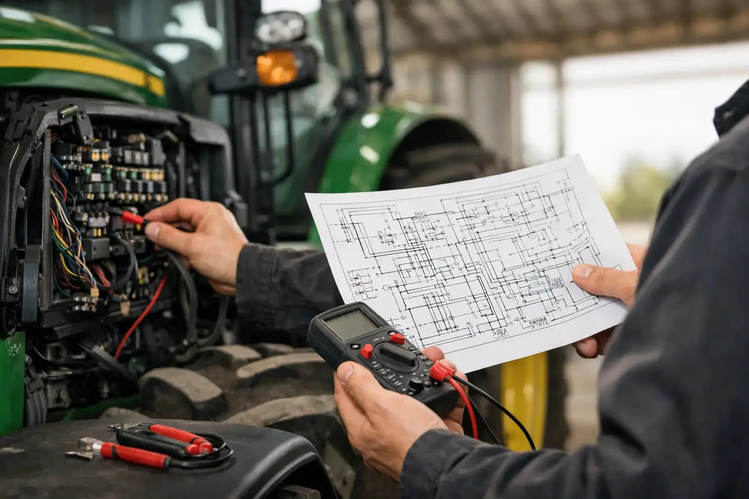 Schéma électrique tracteur agricole: bien l’utiliser