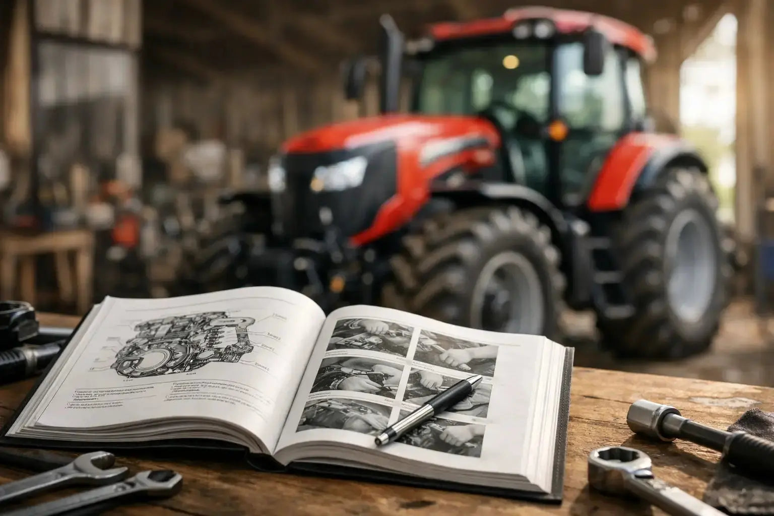 Manuel atelier tracteur agricole PDF fiable