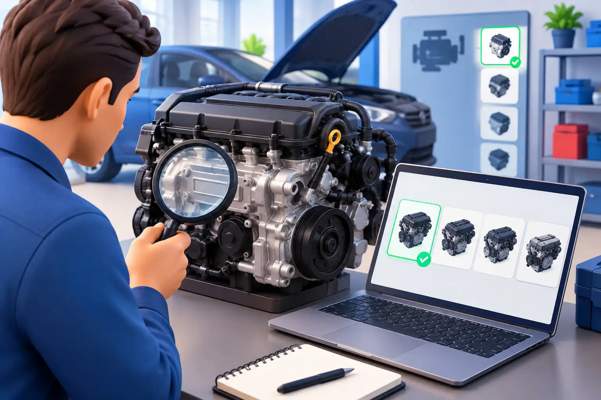 Trouver référence moteur sans se tromper