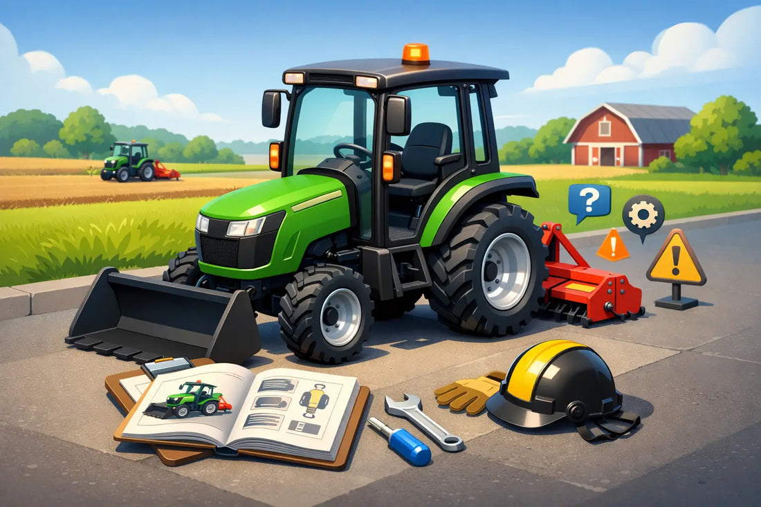 Notice d’utilisation de tracteur compact