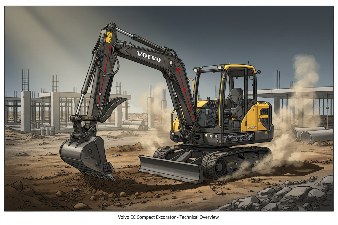 Manuels mini-pelles VOLVO EC/ECR pour entretien