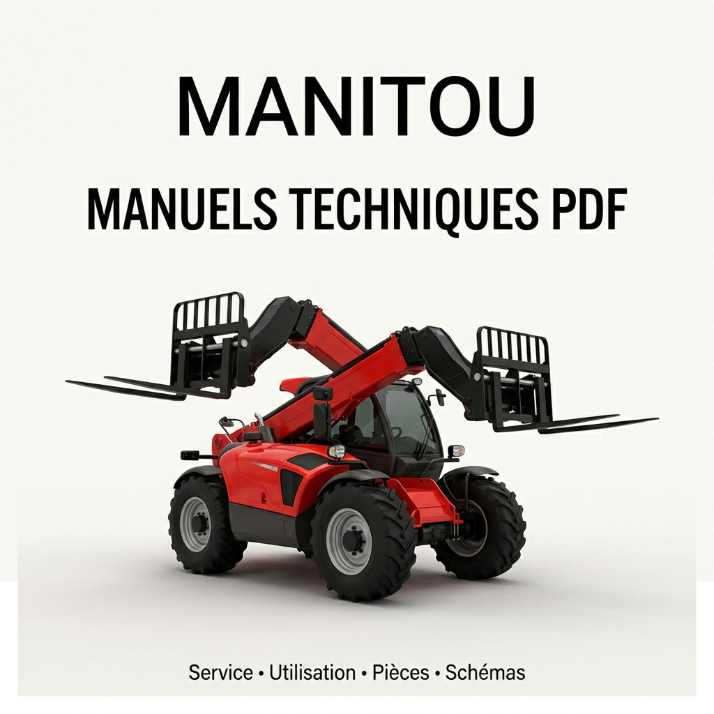 Visuel générique Manitou pour la collection de manuels techniques PDF