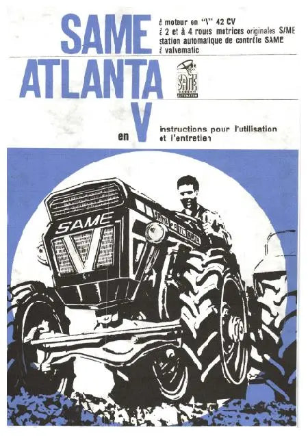 Same Atlanta manuel utilisateur