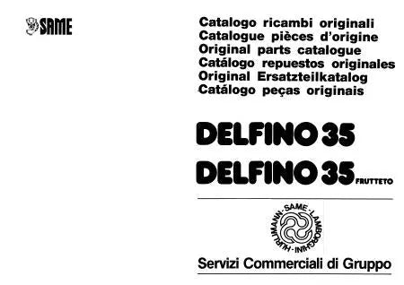 Same Delfino 35 Vues éclatées & Pièces