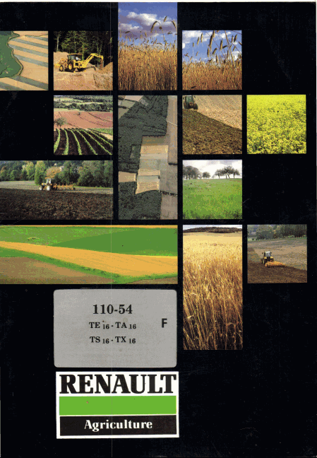 Renault 110-54 R7912 Manuel utilisateur