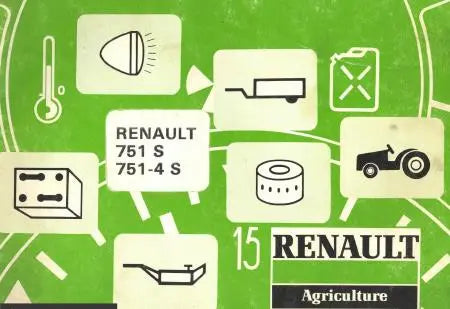 Renault 751S 751-4S Manuel utilisateur