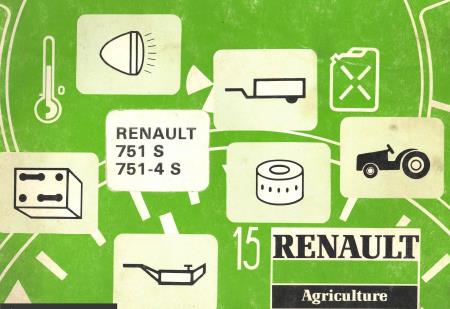 Renault 751S 751-4S Manuel utilisateur