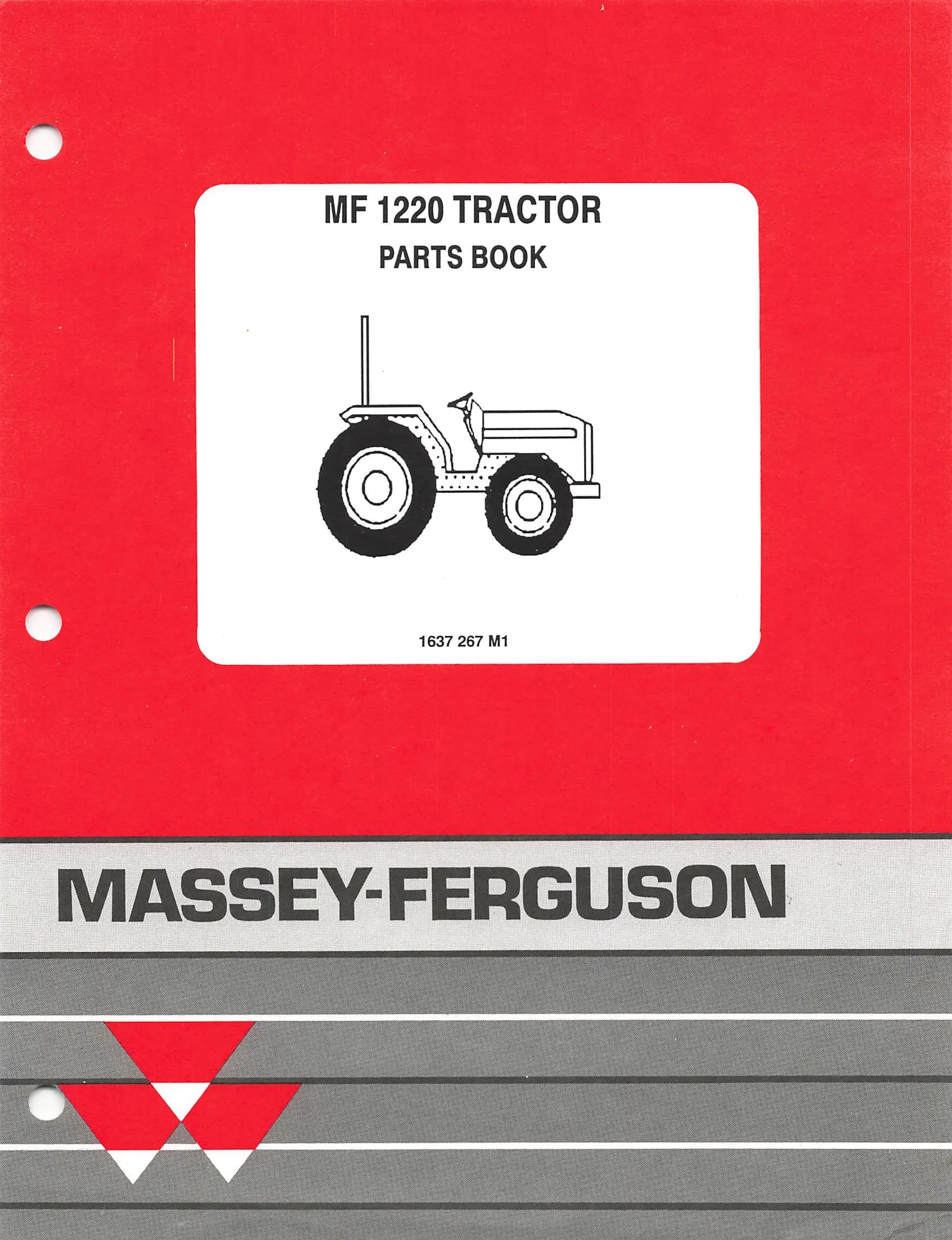 Massey-Ferguson MF 1220 – Catalogue des pièces détachées – Français/Anglais – 182 pages Nomanuals