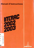 Deutz Intrac 2002, 2003 | Manuel d’utilisation et d’entretien en français | PDF 84 pages
