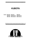 Kubota B5100 | B6100 | B7100 | Manuel de service PDF intégralement traduit en français | Exclusivité | 46 pages