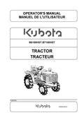 Kubota B6100 HST & B7100 HSRT – Manuel utilisateur | FR & EN | 74 pages