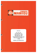 Manitou MLT 524/527/628/632/728 & MT 728-2/4 / 928-4 – Manuel de réparation | Français | 838 pages
