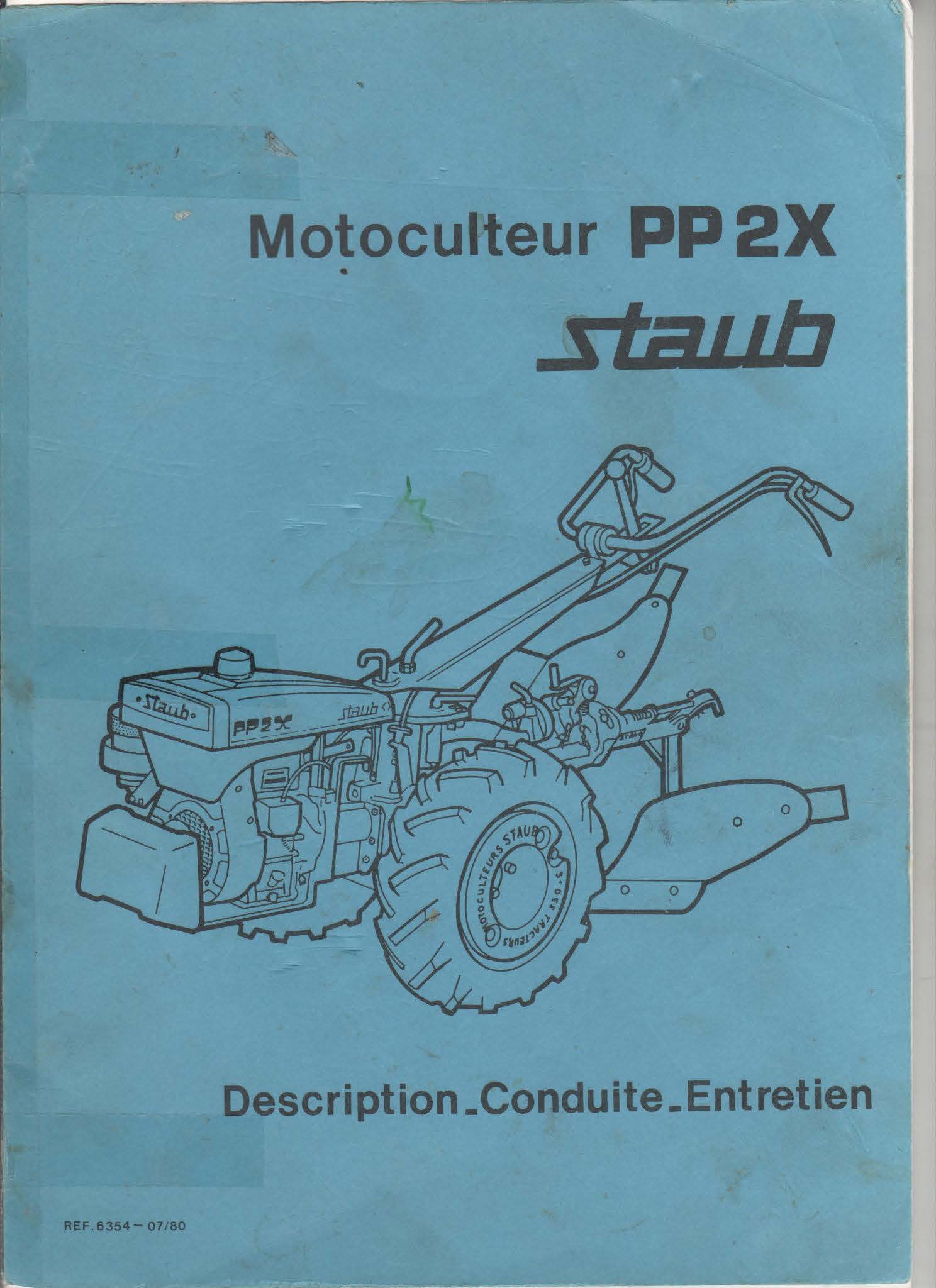 STAUB PP2X | Manuel d'utilisation et d'entretien | Français | 63 pages