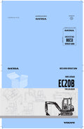 VOLVO EC20B Type 272 XT/XTV | Catalogue de pièces de rechange | 4 langues EN FR DE ES | 455 pages