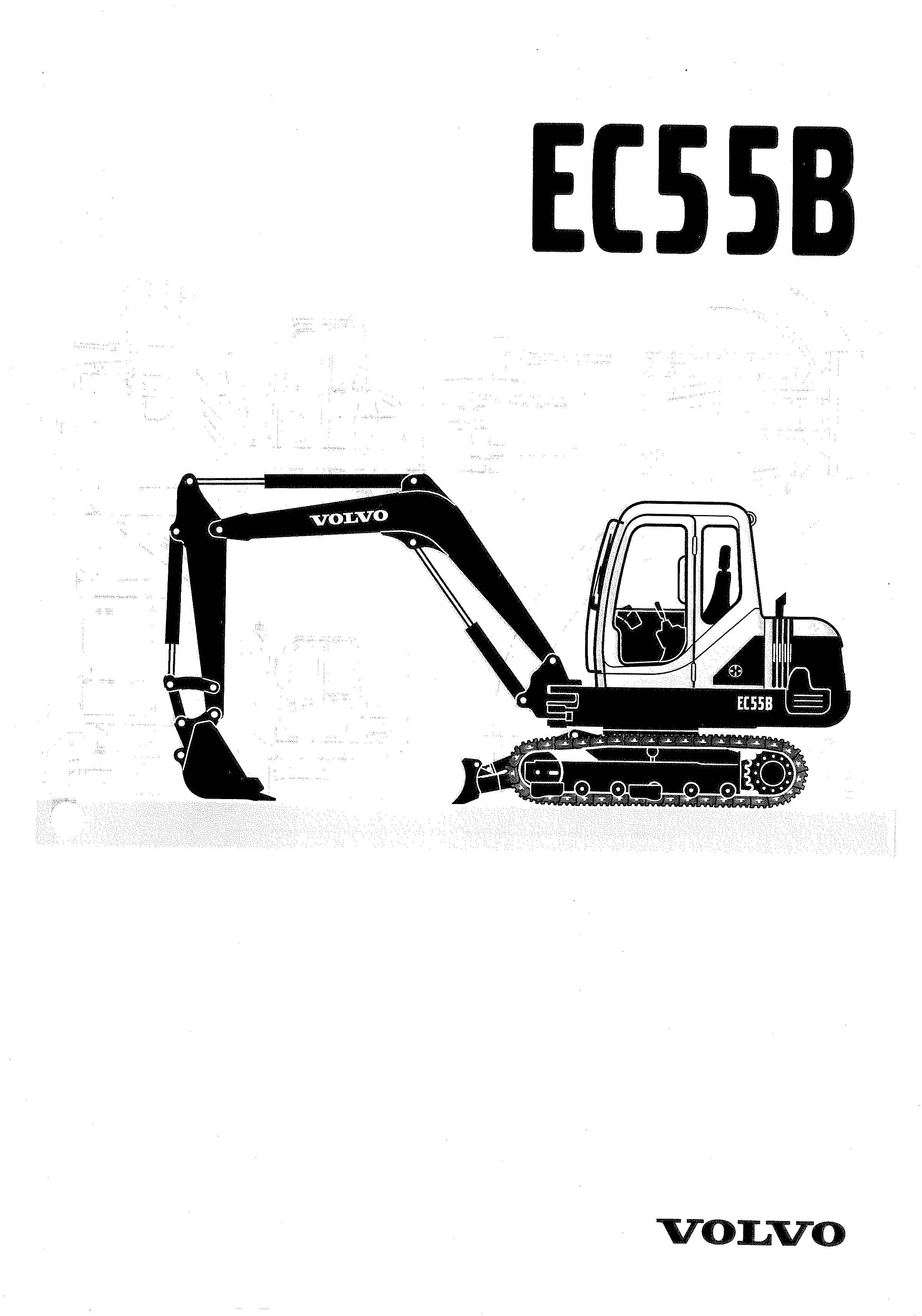 VOLVO EC55B | Manuel d'utilisation et d'entretien | Français | 171 pages