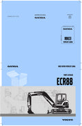 VOLVO ECR88 | Catalogue de pièces de rechange | 5 langues EN FR DE ES KO | 520 pages