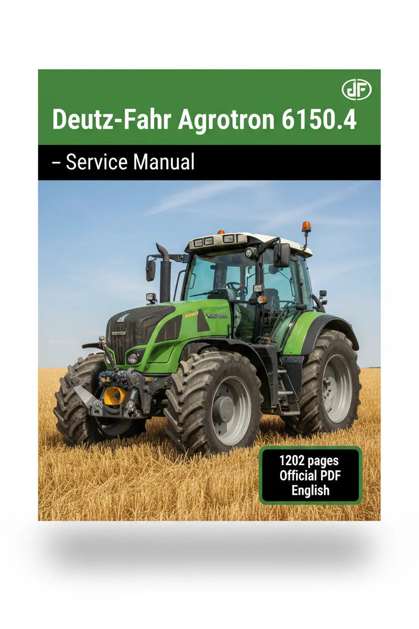 Deutz-Fahr Agrotron 6150.4 – Manuel de Service Complet 1202 pages PDF