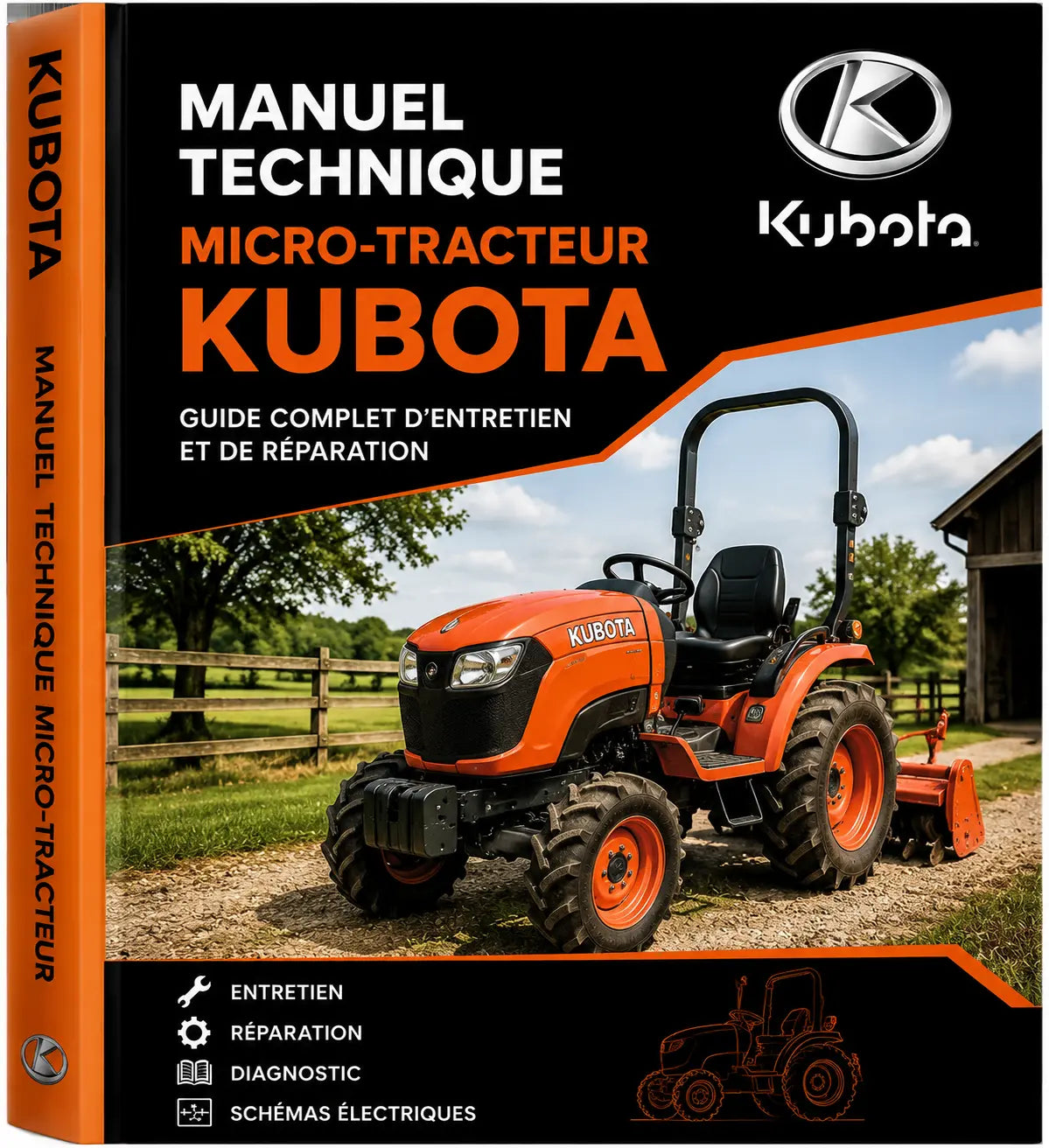 Manuel technique micro-tracteur Kubota francemanuels.com